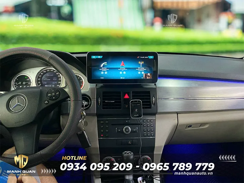 Màn hình android cho Mercedes Benz GLK 2009-2015 4.0