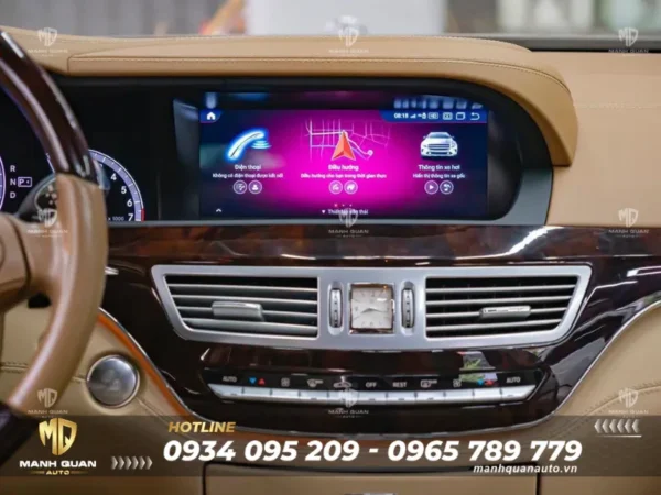 Màn hình android Fly cho Mercedes Benz S Class 2005-2013