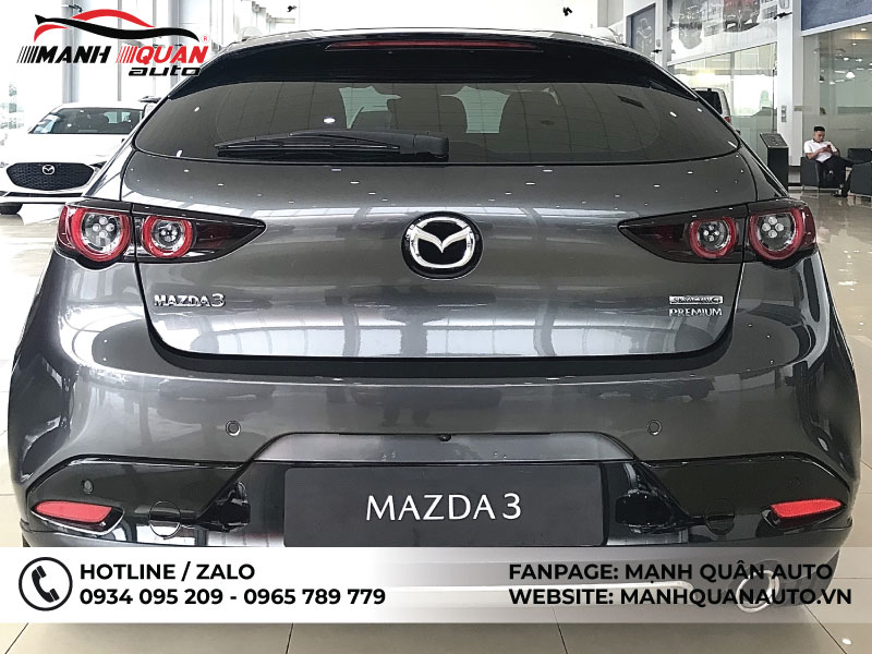 Bảng giá lắp cốp điện cho xe Mazda 3 HATCHBACK