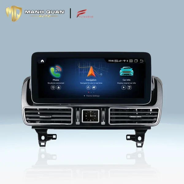 Màn hình android Fly cho Mercedes Benz GLE, GLS 2016-2019