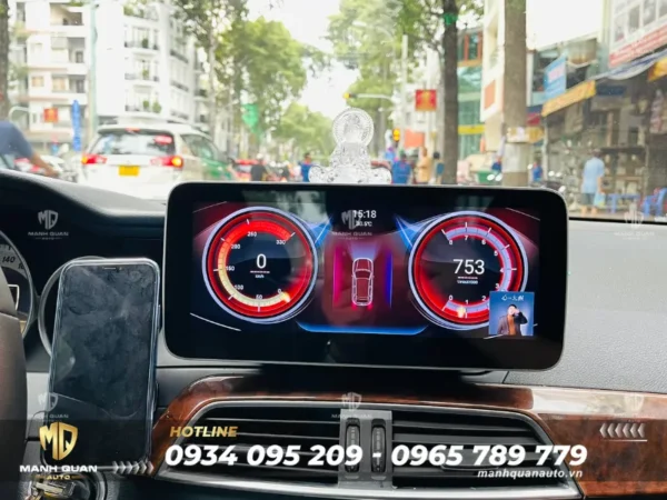 Màn hình android Fly cho Mercedes Benz C Class 2011-2015