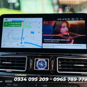 Màn hình android Fly cho Mercedes Benz GLE, GLS 2016-2019