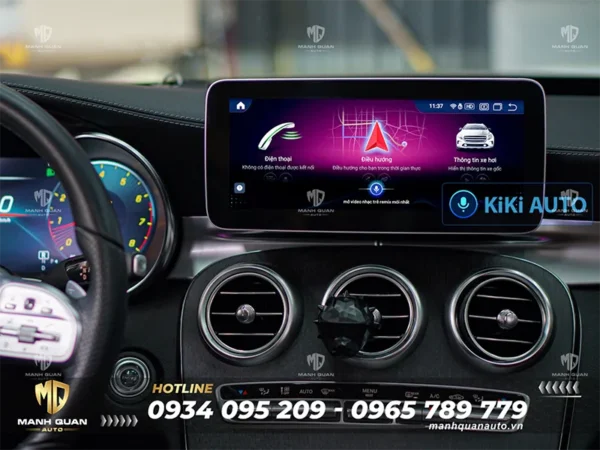 Màn hình android cho Mercedes C-Class 2016 - 2019