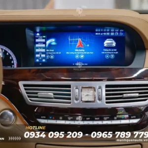 Màn hình android Fly cho Mercedes Benz S Class 2005-2013