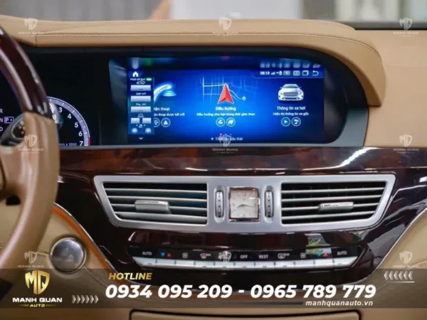 Màn hình android Fly cho Mercedes Benz S Class 2005-2013