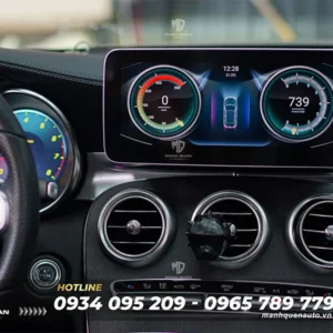 Màn hình android cho Mercedes C-Class 2016 - 2019