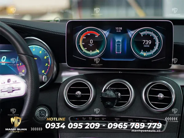 Màn hình android cho Mercedes C-Class 2016 - 2019