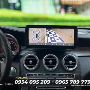 Màn hình liền camera Mercedes Benz GLC 2016-2020