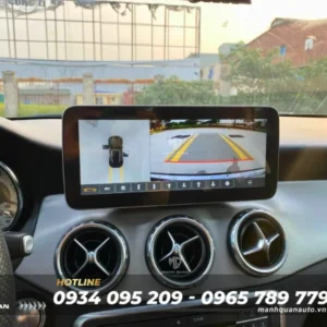 Màn hình liền camera 360 cho Mercedes GLA 2011-2018