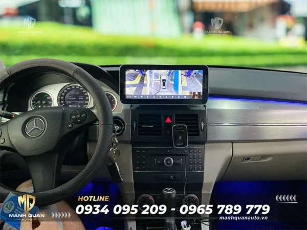 Màn hình android liên camera cho Mercedes Benz GLK 2009-2015
