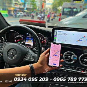 Màn hình liền camera Mercedes Benz GLC 2016-2020