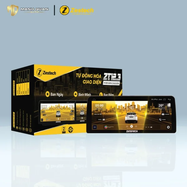 Màn hình Zestech ZT12.3 bản cao cấp 360