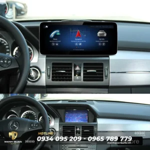 Trước và sau lắp màn hình android cho Mercedes Benz GLK 2009-2015 4.0