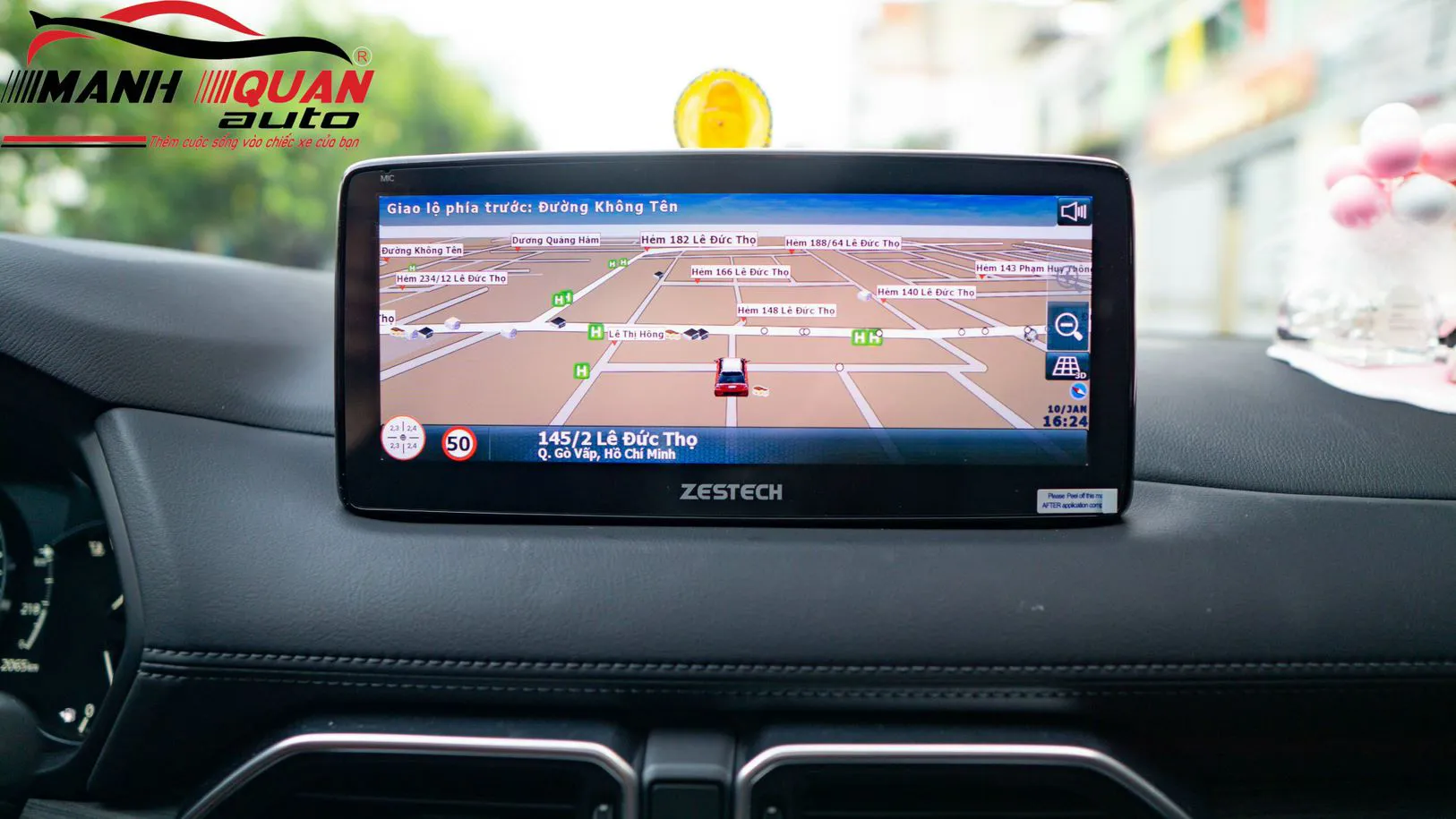 Địa chỉ lắp đặt màn hình android Zestech cho ô tô tại Bình Thuận