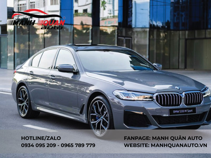 Các lỗi thường hay gặp ở màn hình xe BMW 530i M Sport ?