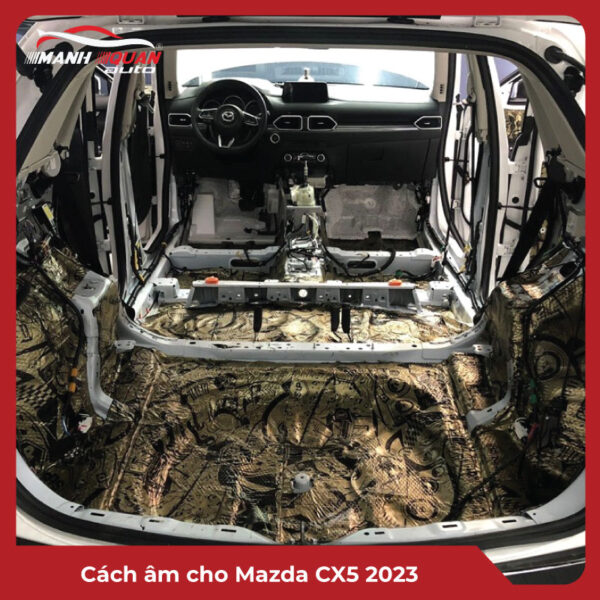 Cách âm cho Mazda CX5 2023