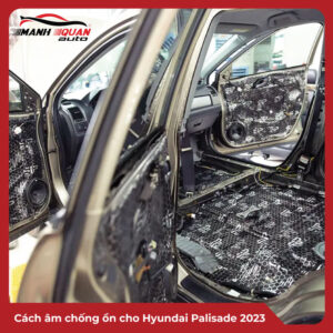 Cách âm chống ồn cho Hyundai Palisade 2023