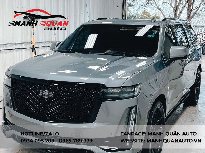 Có nên phủ ceramic cho xe Cadillac Escalade Sport Utility không?