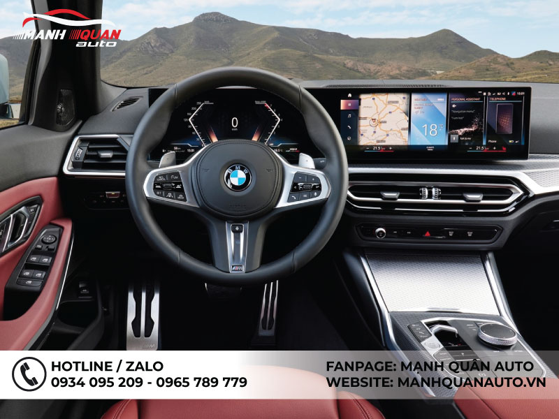 Dán PPF nội thất chính hãng cho BMW 3 Series tại TPHCM.