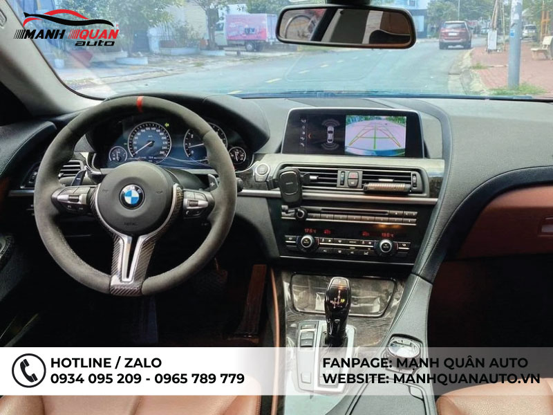 Dán PPF nội thất cho BMW 6 Series chính hãng tại TPHCM.