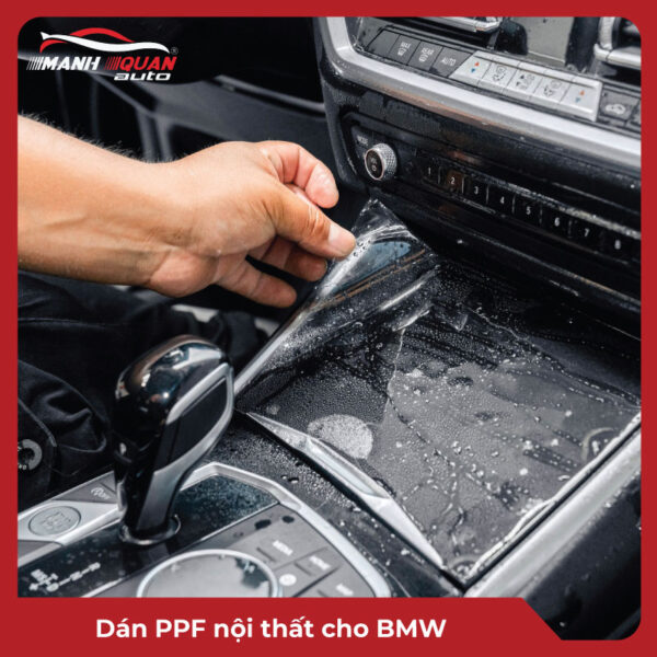 Dán PPF nội thất cho BMW