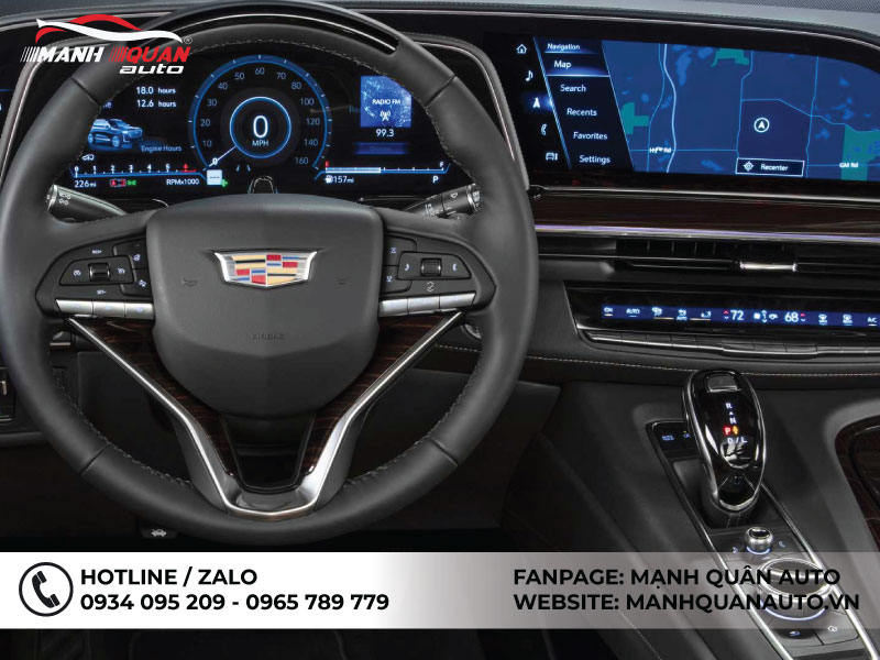 Dán PPF nội thất cho Cadillac