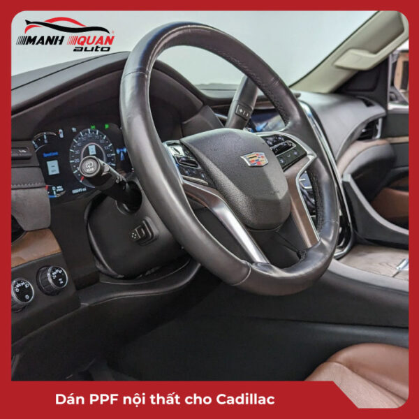 Dán PPF nội thất cho Cadillac