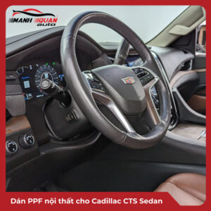 Dán PPF nội thất cho Cadillac CTS Sedan