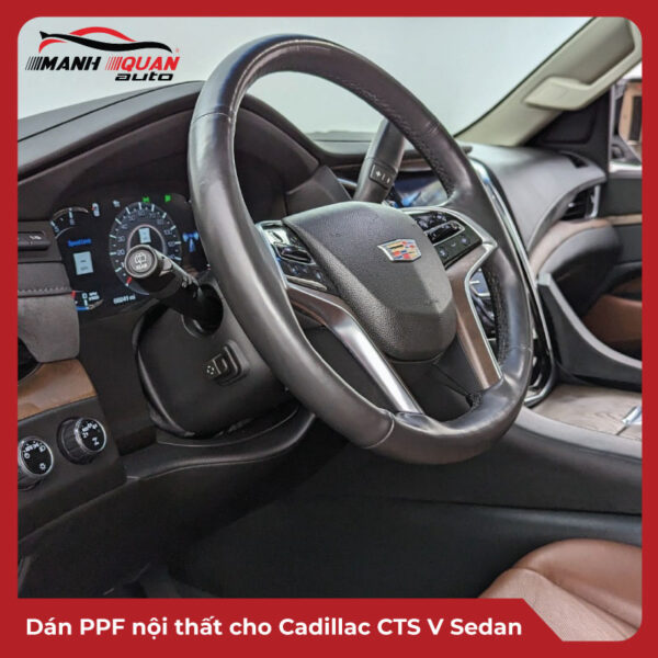 Dán PPF nội thất cho Cadillac CTS V Sedan