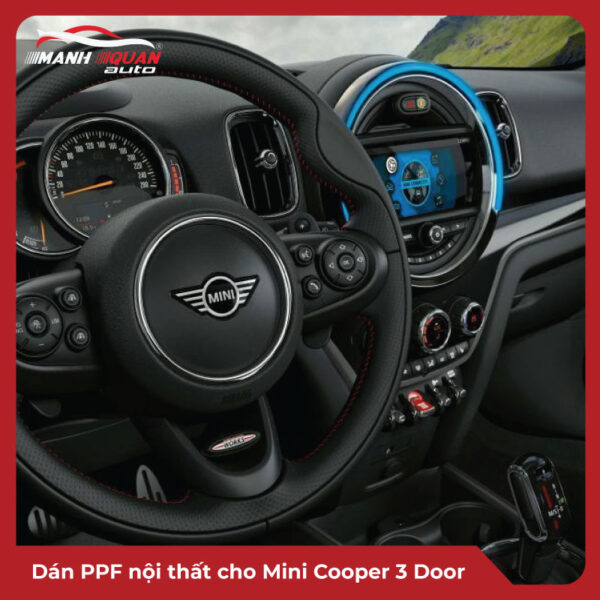 Dán PPF nội thất cho Mini Cooper 3 Door