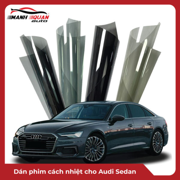 Dán phim cách nhiệt cho Audi Sedan