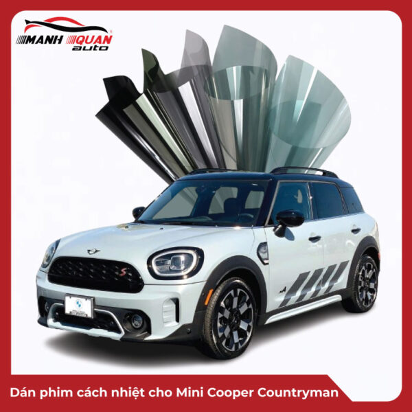 Dán phim cách nhiệt cho Mini Cooper Countryman