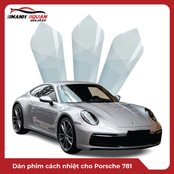 Dán phim cách nhiệt cho Porsche 781