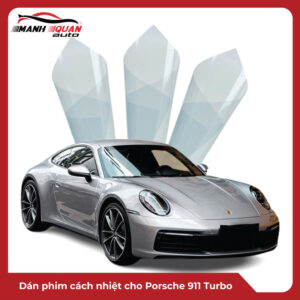 Dán phim cách nhiệt cho Porsche 911 Turbo