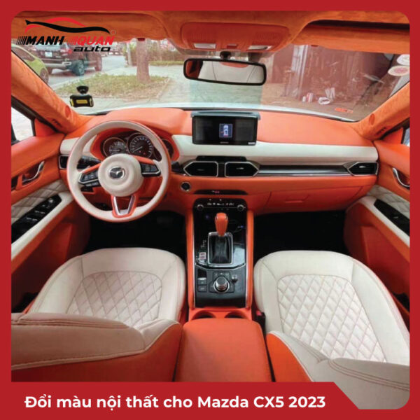 Đổi màu nội thất cho Mazda CX-5 2023