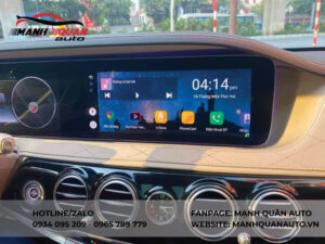 Sửa chữa màn hình cho xe Mercedes S450 Luxury ở đâu?