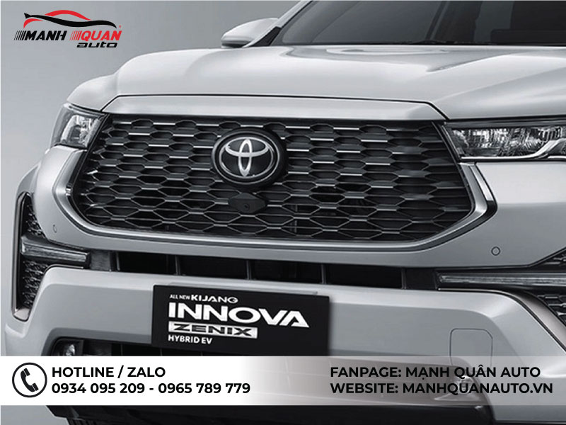 Độ mặt calang - Giải pháp nâng tầm diện mạo và khả năng vận hành cho Toyota Innova 2023.