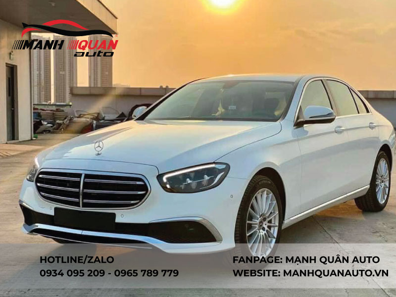 Nguyên nhân màn hình xe Mercedes E200 bị hư hỏng?