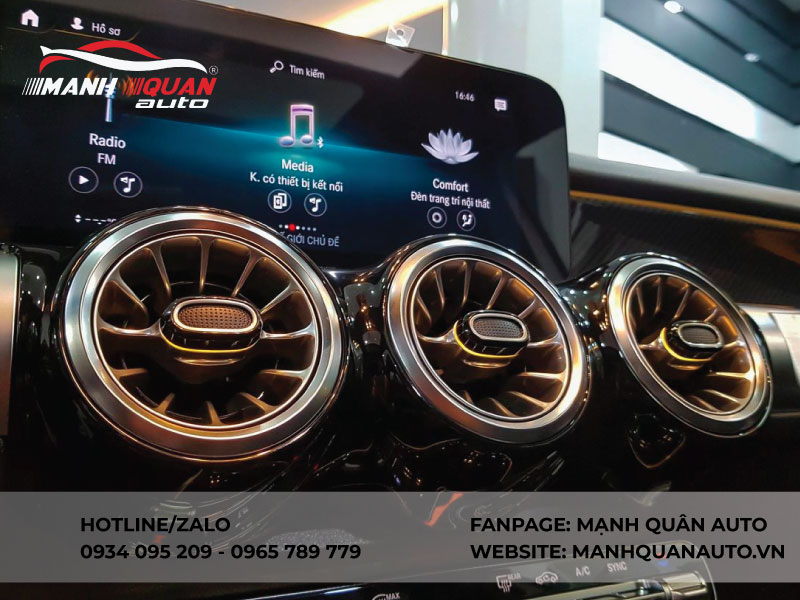 Sửa chữa màn hình cho xe Mercedes GLB 35 AMG ở đâu?