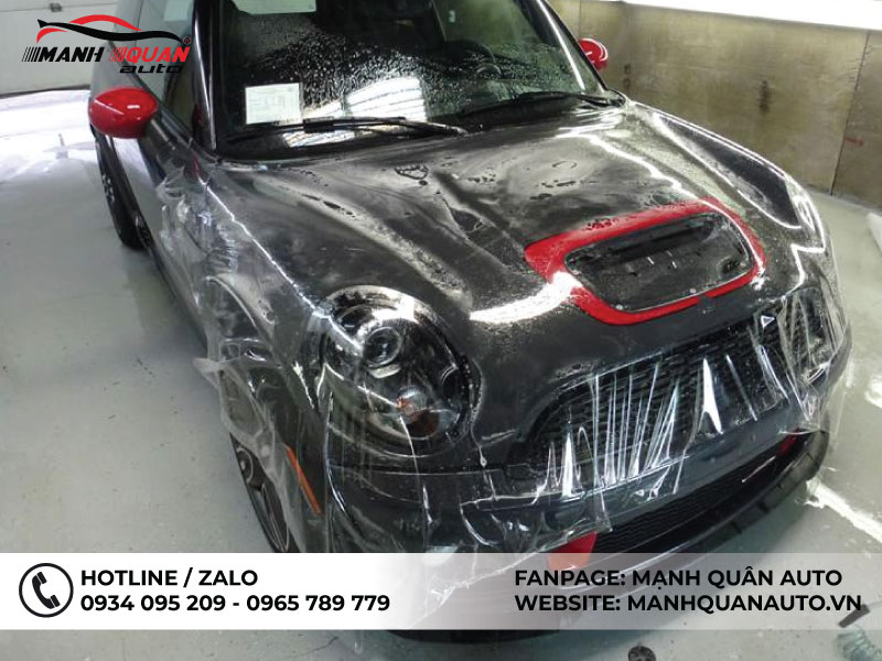 Dán PPF cho Mini Cooper tại TPHCM.