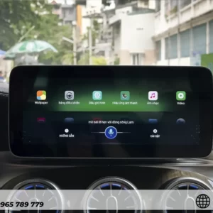 Màn hình android cho Mercedes mạnh quân auto