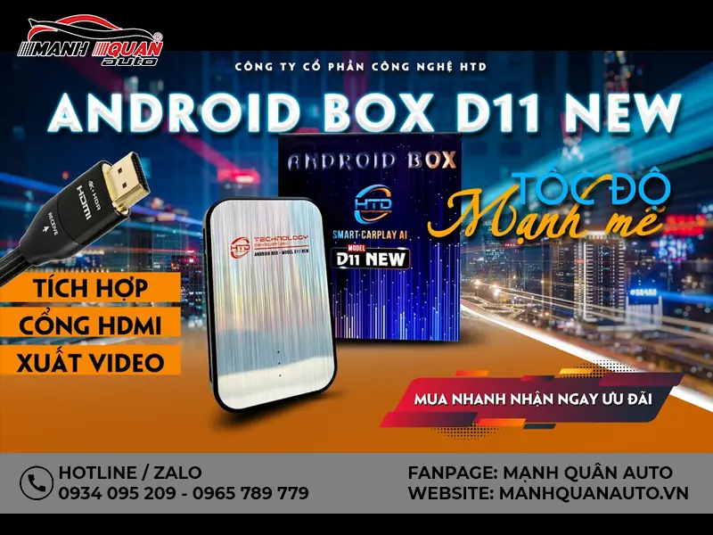 Android box HTD D11 New