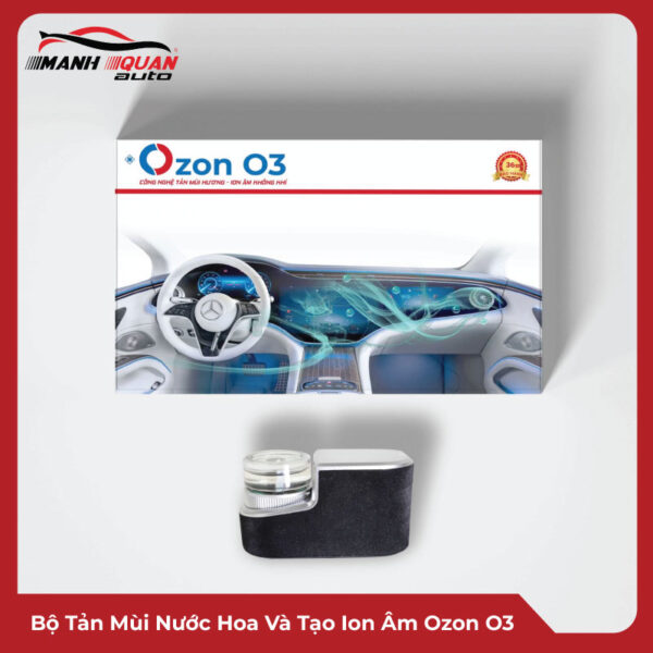 Bộ tản mùi nước hoa và tạo ion âm Ozon O3