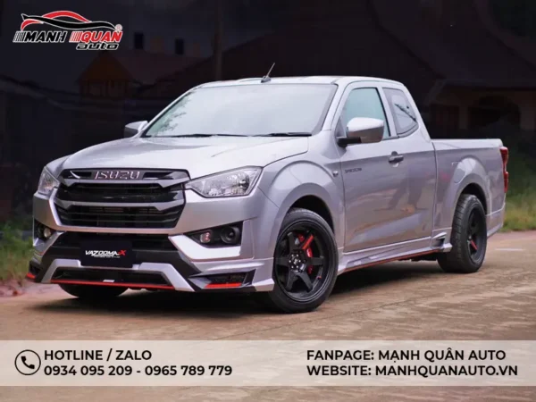 Body Kit Isuzu D-Max 2021 Mẫu Vazooma-X