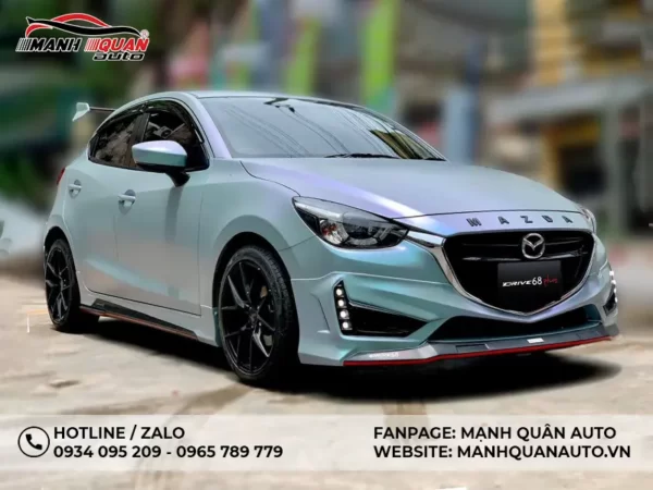 Body Kit Mazda 2 Hatchback 2015 - 2019 Mẫu Drive 68 Plus