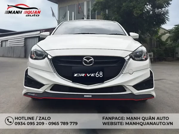 Body Kit Mazda 2 Hatchback 2015 - 2019 Mẫu Drive 68 Plus