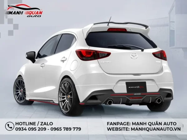 Body Kit Mazda 2 Hatchback 2015 - 2019 Mẫu Drive 68 Plus