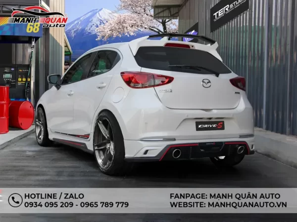 Body Kit Mazda 2 Hatchback 2020 Mẫu Drive-S