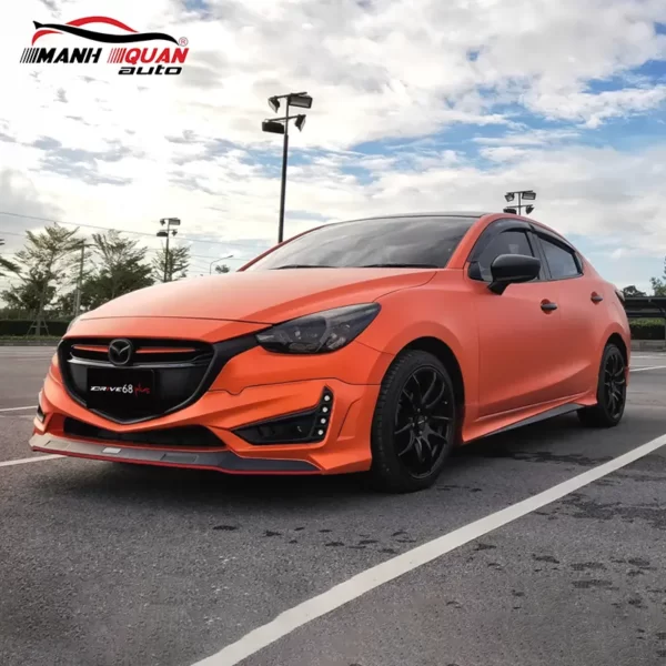 Body Kit Mazda 2 Sedan 2015 - 2019 Mẫu Drive 68 Plus