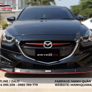 Body Kit Mazda 2 Sedan 2015 - 2019 Mẫu Drive 68 Plus